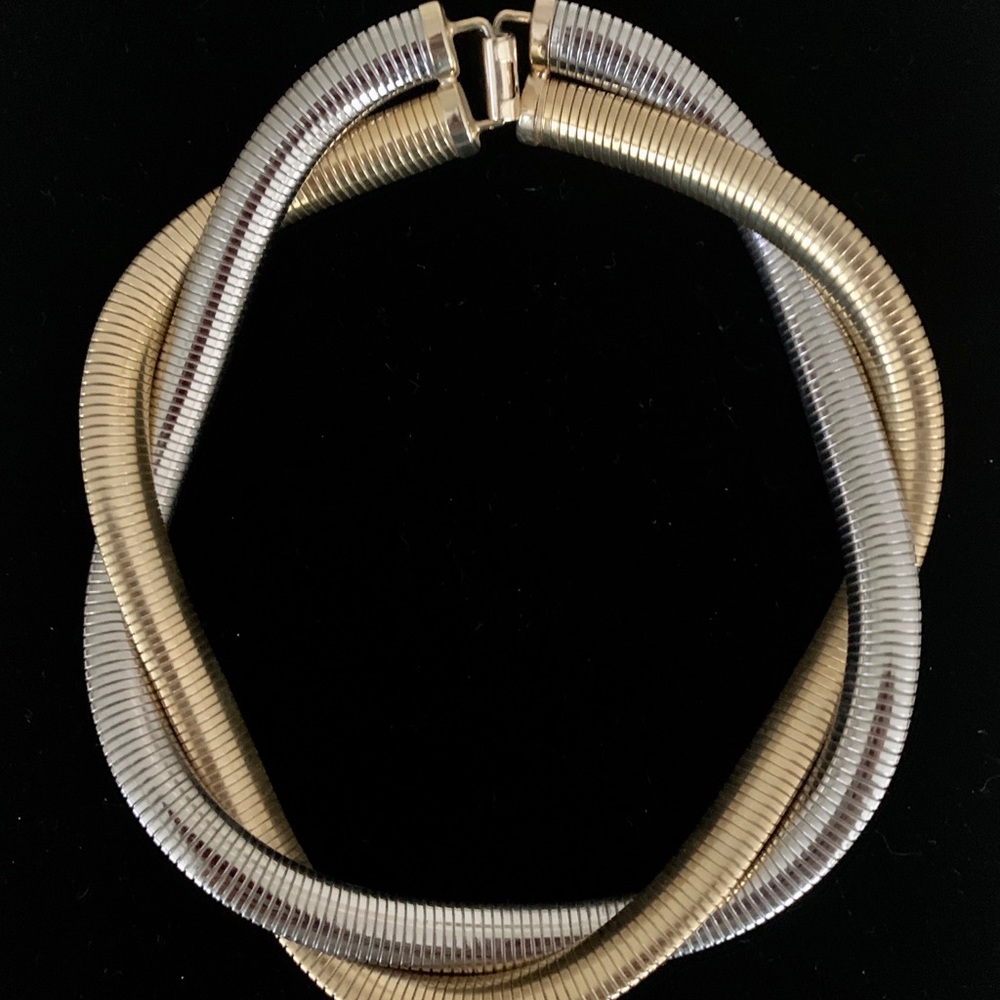 Vintage 2 Strands Napier Necklace